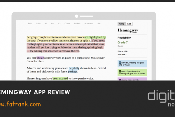 Hemingway App Review - FatRank