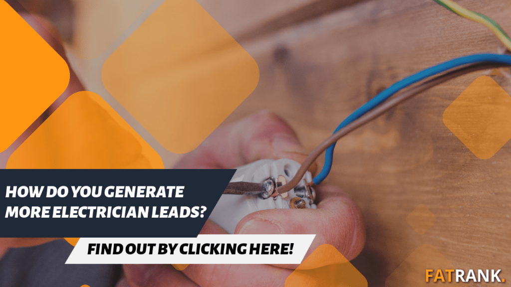 How do you generate more electrician leads
