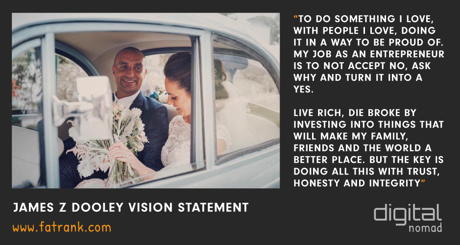 James z Dooley Vision Statement Wedding