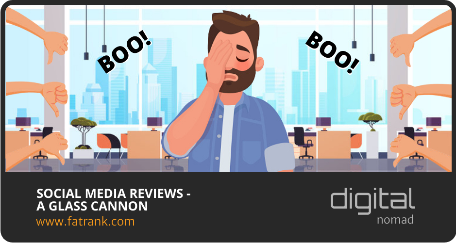 SOCIAL MEDIA REVIEWS - A GLASS CANNON