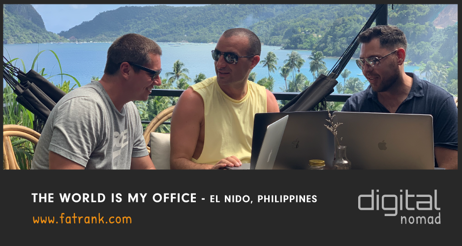 The World Is My Office - El Nido, Philippines